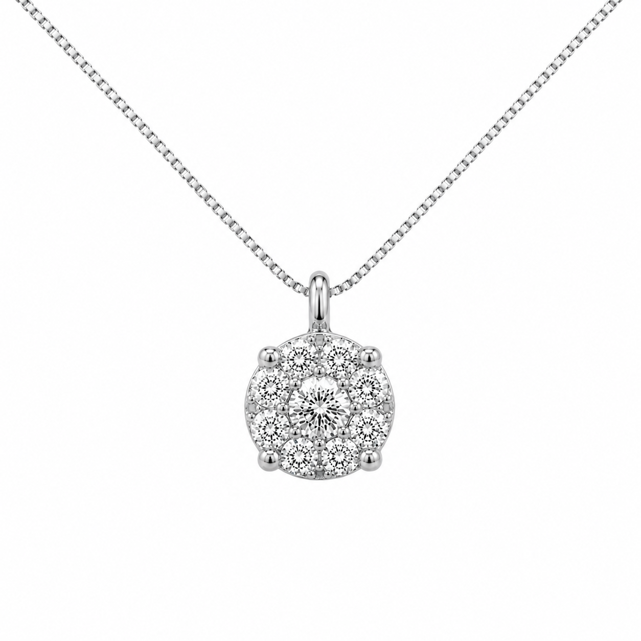 Magic Pendant White Gold